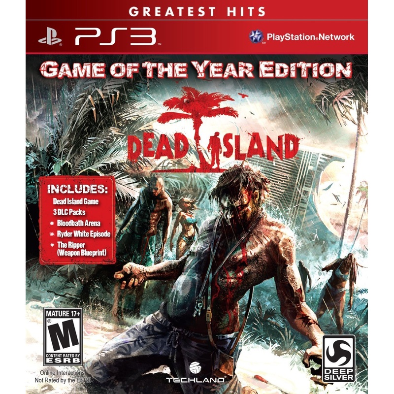 Dead Island GOTY Greatest Hits DLC On Disc (tear in shrink wrap) PS3 New
