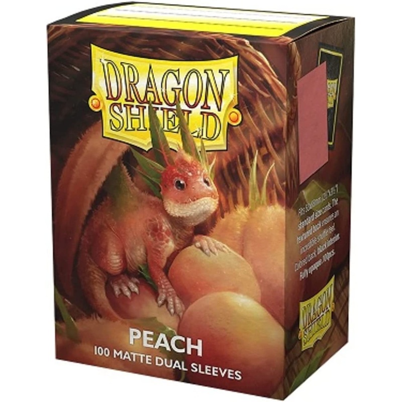 Dragon Shield Sleeves Matte Peach