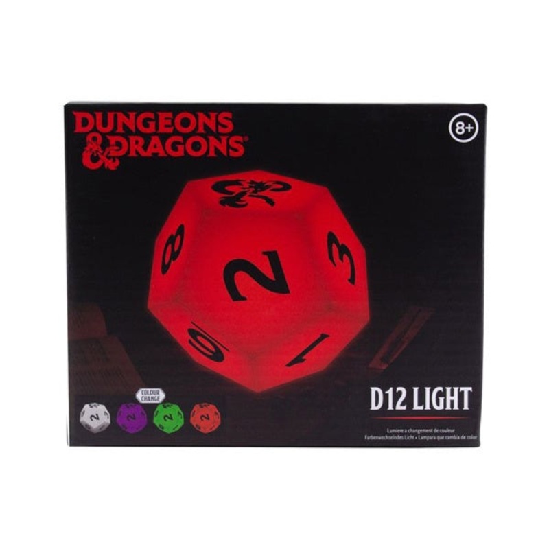 Dungeons & Dragons D12 Lamp New