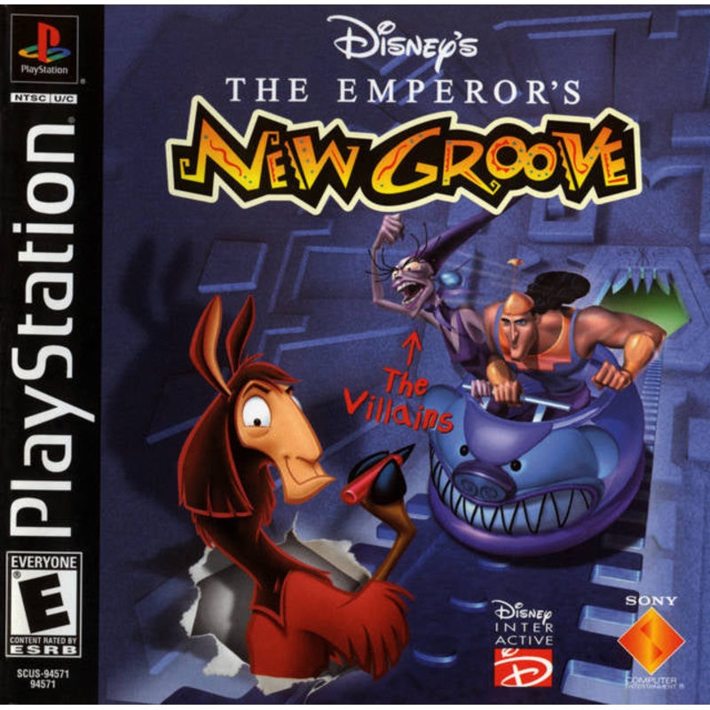 Emperors New Groove PS1 Used