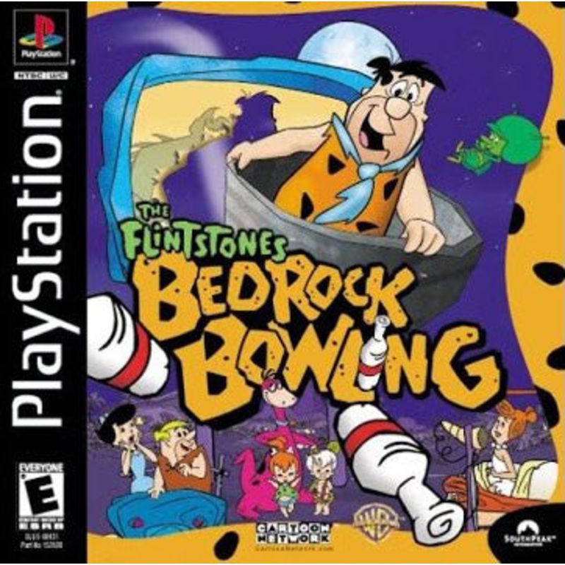 Flintstones Bedrock Bowling PS1 Used