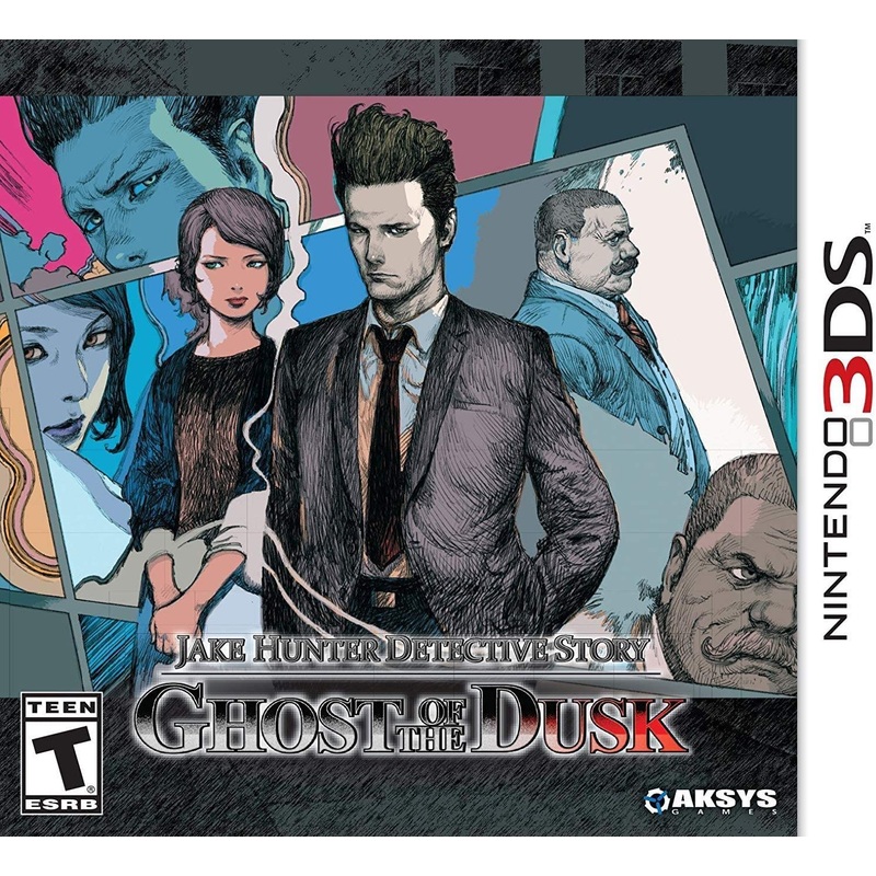 Jake Hunter Detective Story Ghost Of The Dusk 3DS Used Cartridge Only