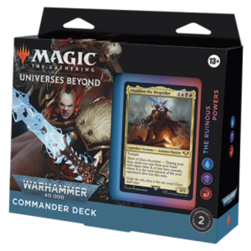 Magic Warhammer 40,000 Commander Deck Ruinous Powers