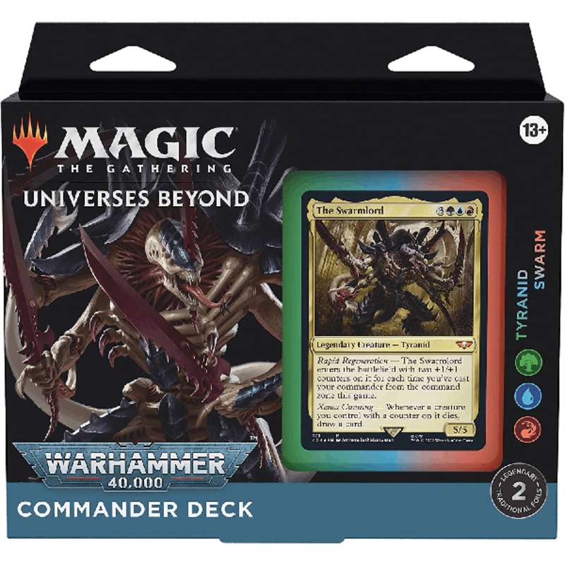 Magic Warhammer 40,000 Commander Deck Tyranid Swarm