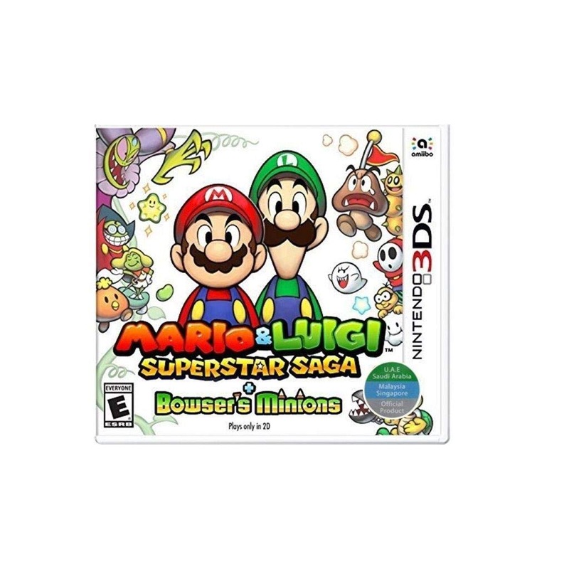 Mario & Luigi Superstar Saga + Bowsers Minions World Edition 3DS New