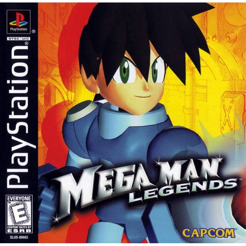 Mega Man Legends Black Label PS1 Used