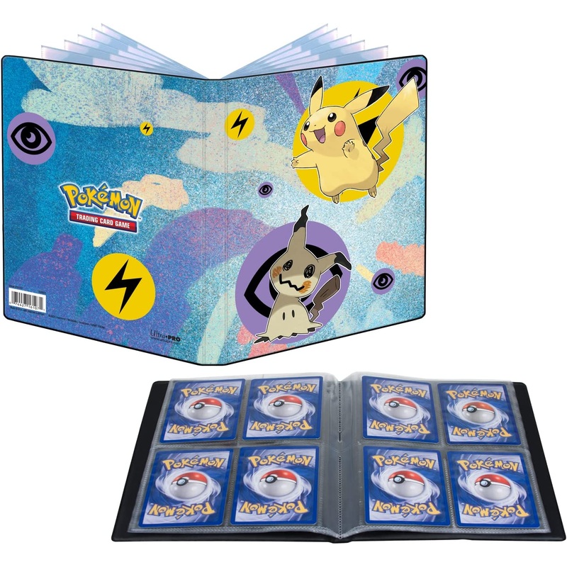 Pokemon 4 Pocket Portfolio Mimikyu & Pikachu New