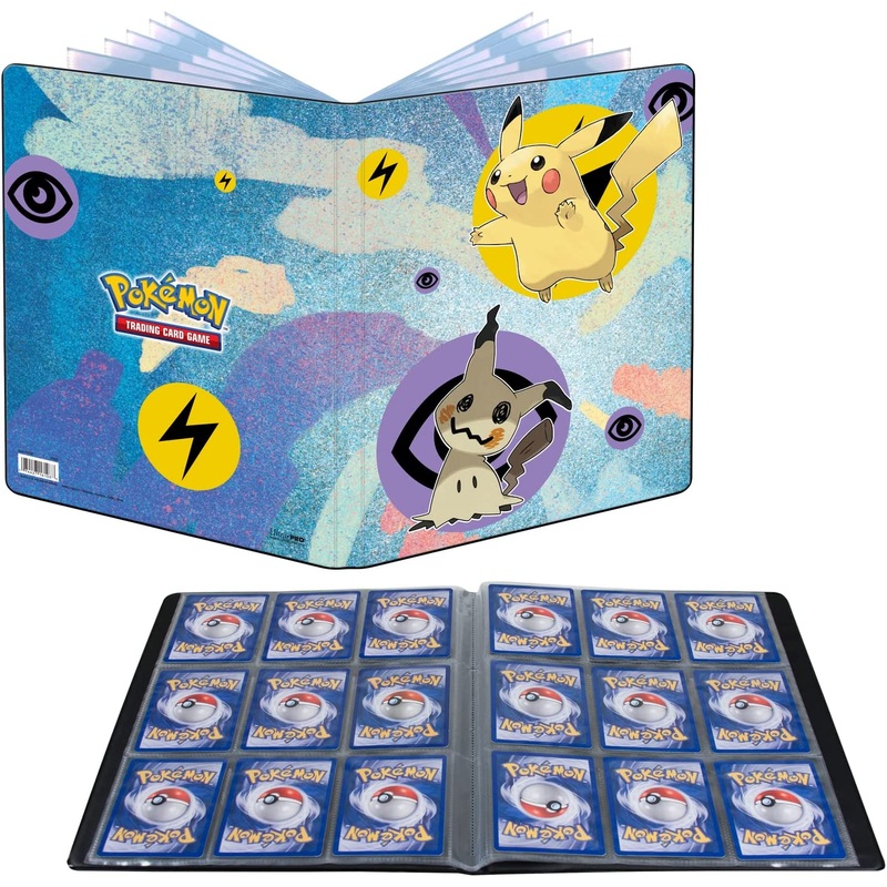 Pokemon 9 Pocket Portfolio Mimikyu & Pikachu New