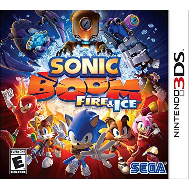 Sonic Boom Fire & Ice 3DS Used Cartridge Only