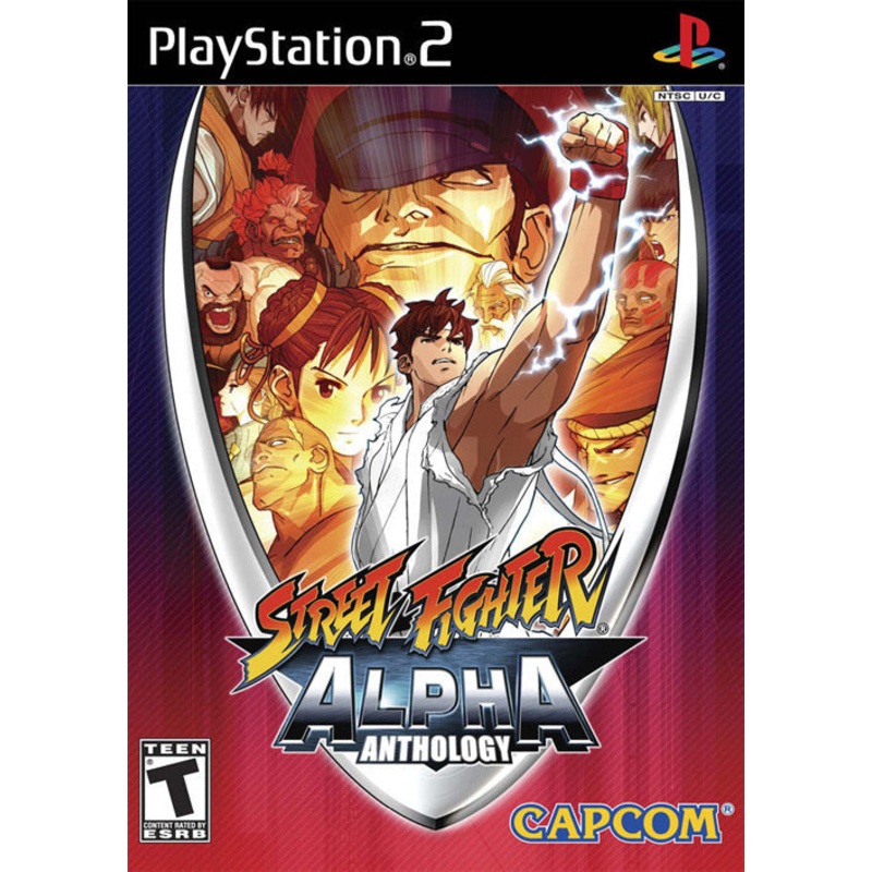 Street Fighter Alpha Anthology PS2 New