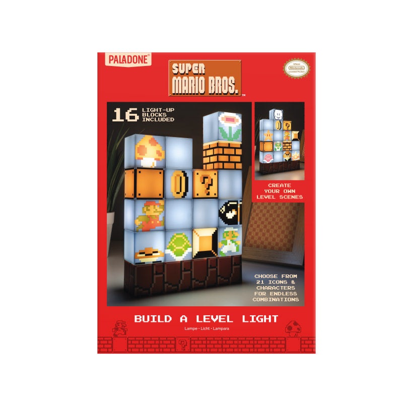 Super Mario Build A Level Lamp New