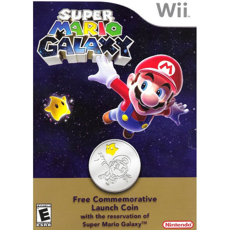 Super Mario Galaxy Commemorative Launch Coin
