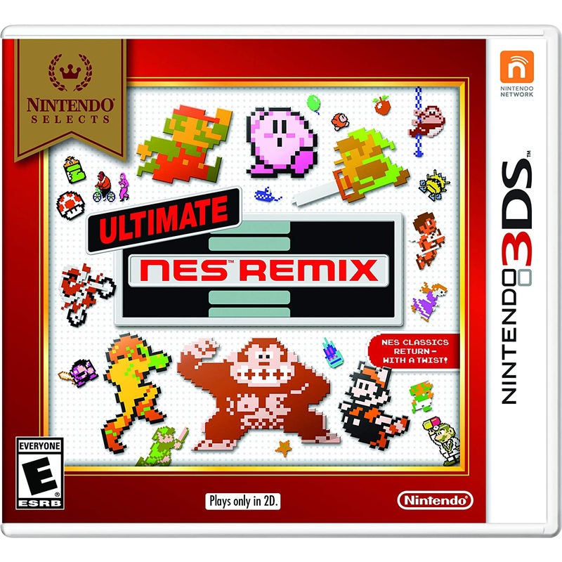 Ultimate Nes Remix Nintendo Selects 3DS Used