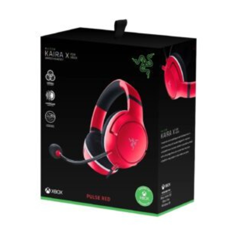 Xbox One Headset Razer Kaira X Pulse Red Stereo New