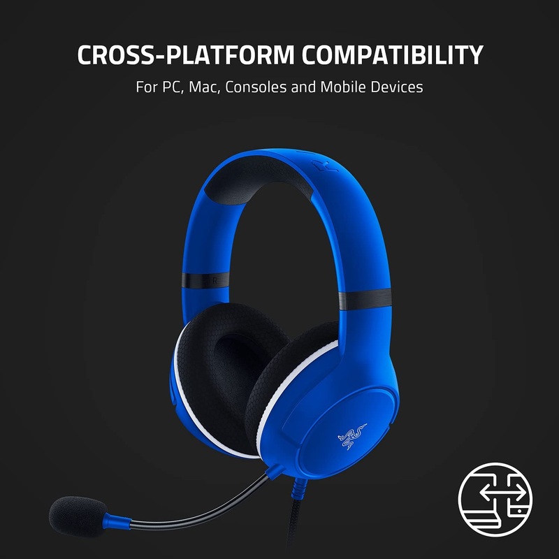 Xbox One Headset Razer Kaira X Shock Blue Stereo New