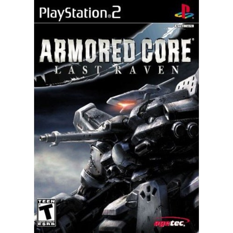 Armored Core Last Raven with manual PS2 Used