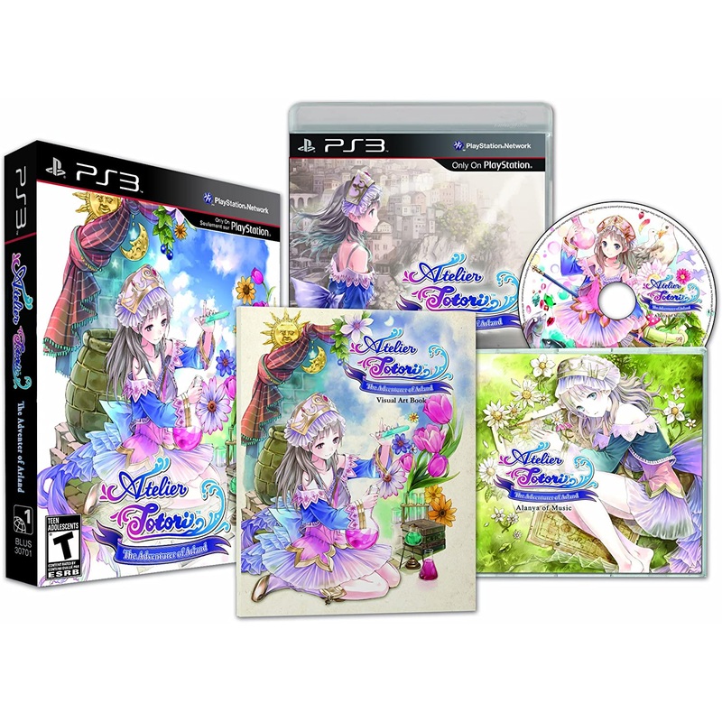 Atelier Totori The Adventurer Of Arland Limited Edition PS3 New