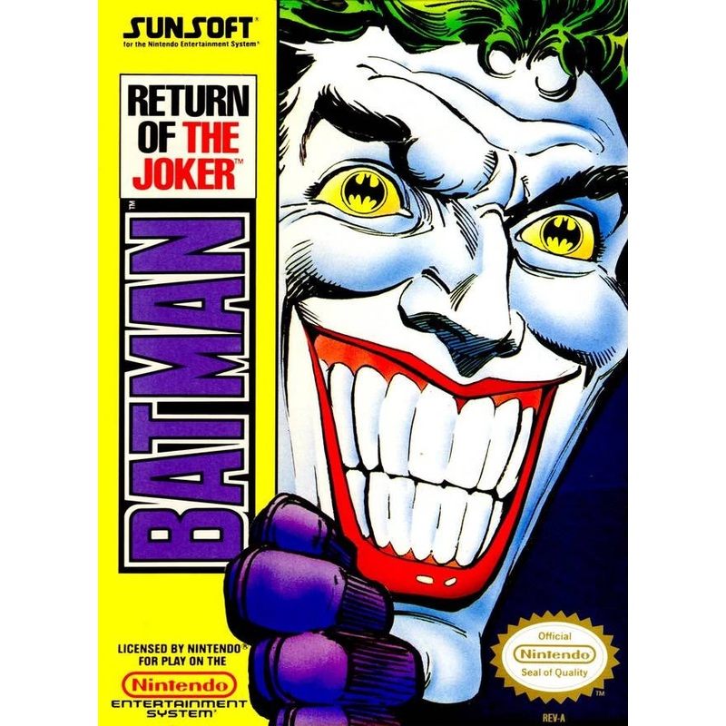 Batman Return of the Joker NES Used Cartridge Only