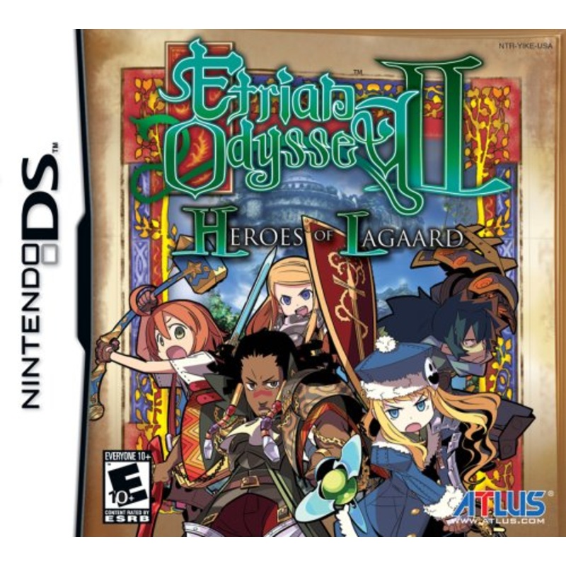 Etrian Odyssey II Heroes Of Lagaard DS New