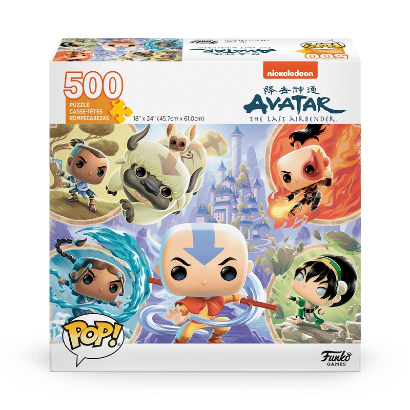 Funko Pop Avatar the last Airbender 500 Piece Puzzle