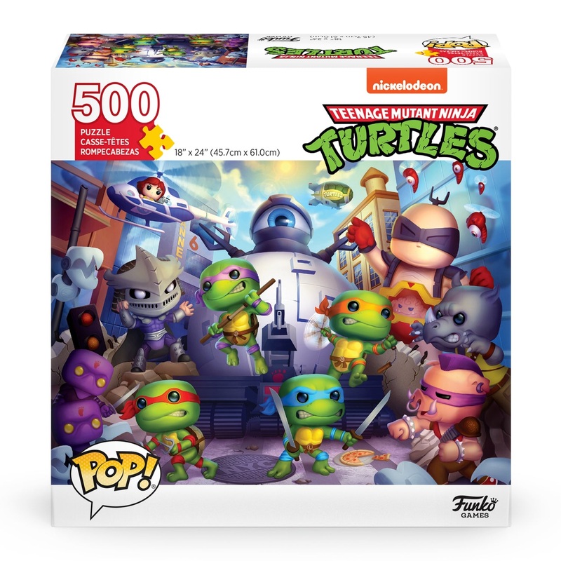 Funko Pop Teenage Mutant Ninja Turtles 500 Piece Puzzle