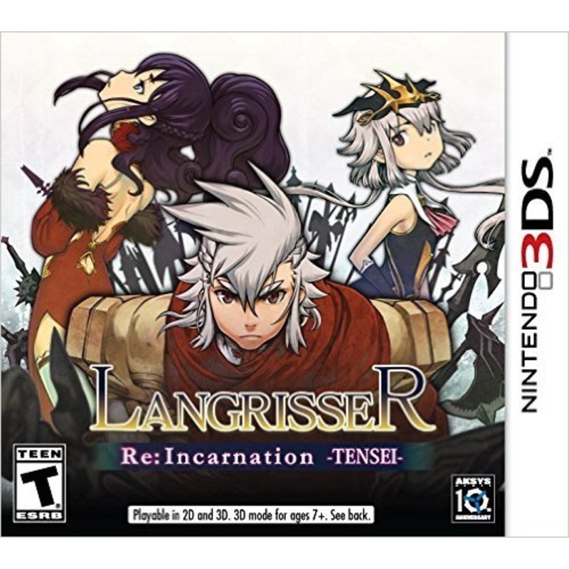 Langrisser Re Incarnation 3DS Used