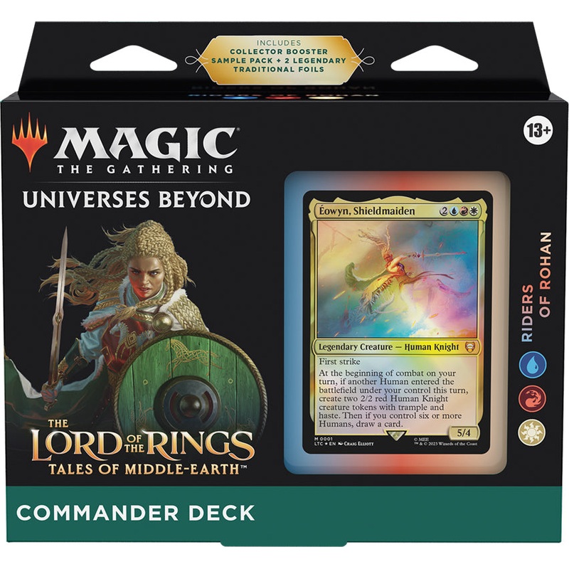 Magic Lord of the Rings Tales of Middle-Earth Riders of Rohan Commander Deck