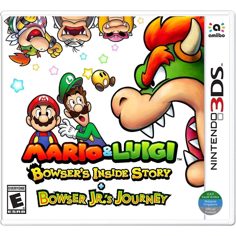 Mario & Luigi Bowsers Inside Story + Bowser Jr Journey World Edition 3DS New