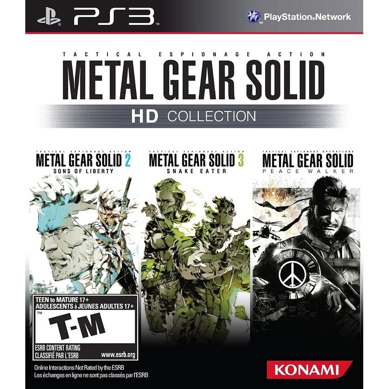 Metal Gear Solid Hd Collection PS3 New