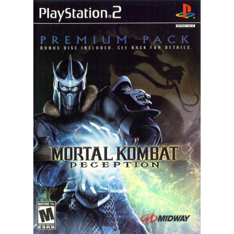 Mortal Kombat Deception Premium Pack PS2 Used