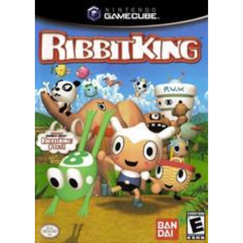 Ribbit King With Manual GameCube Used