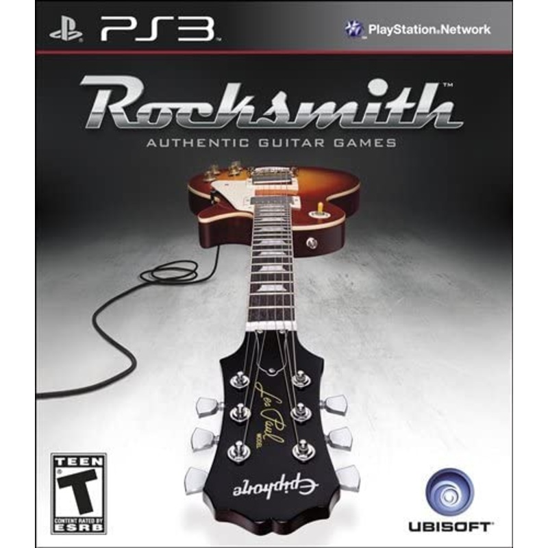 Rocksmith Game & Cable Complete in Box Guitar Required PS3 Used