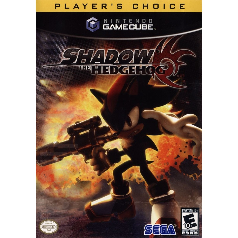 Shadow The Hedgehog Players Choice No Manual GameCube Used