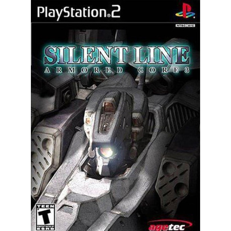 Silent Line Armored Core with manual PS2 Used