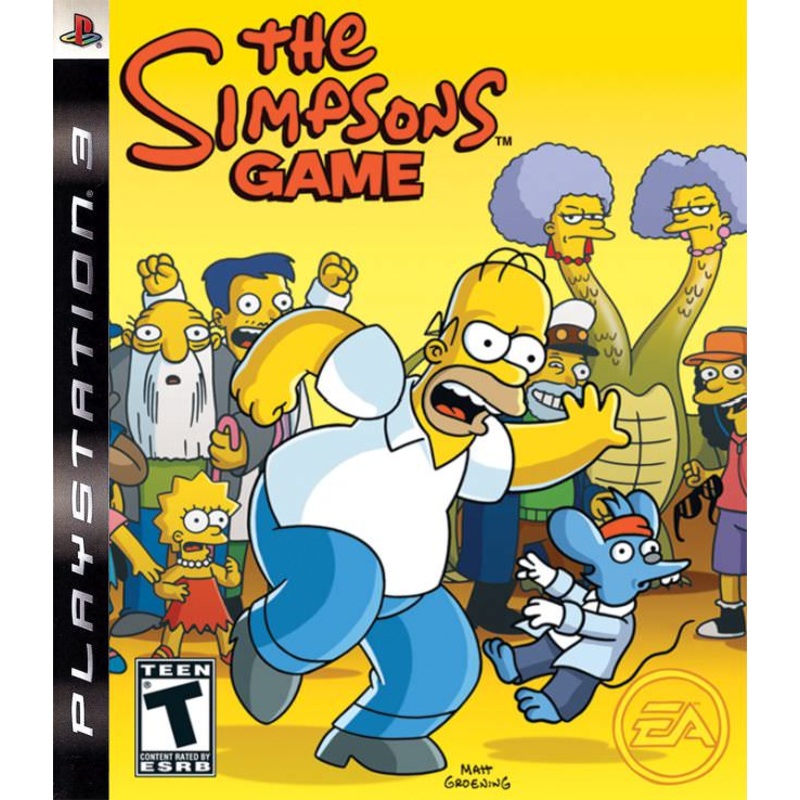 Simpsons PS3 Used