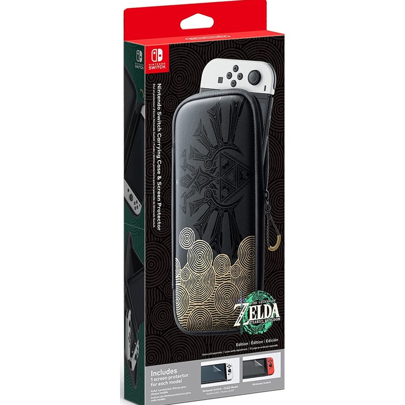 Switch Carry Case Nintendo Zelda Tears of the Kingdom New