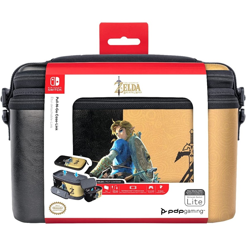 Switch Pull-N-Go Case Zelda Link New