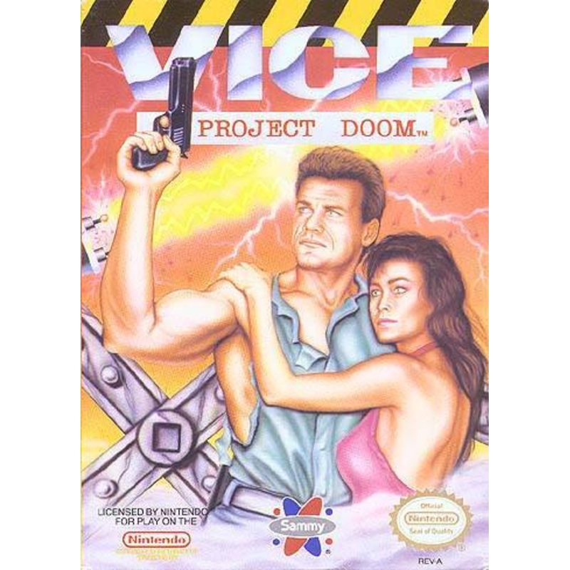 Vice Project Doom NES Used Cartridge Only