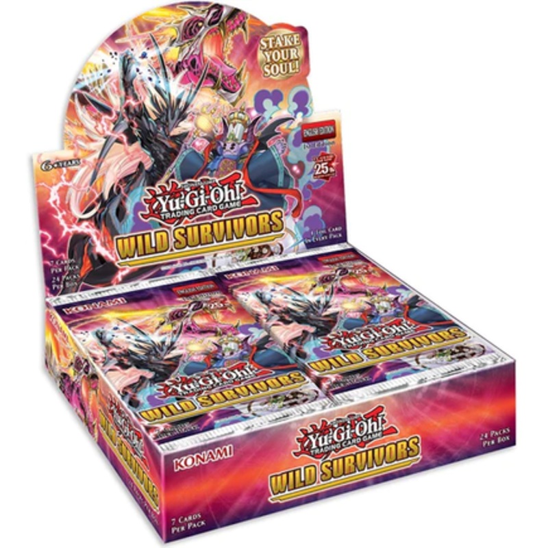 Yugioh Wild Survivors Booster Box