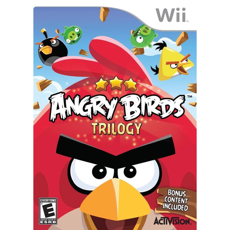 Angry Birds Trilogy Wii Used