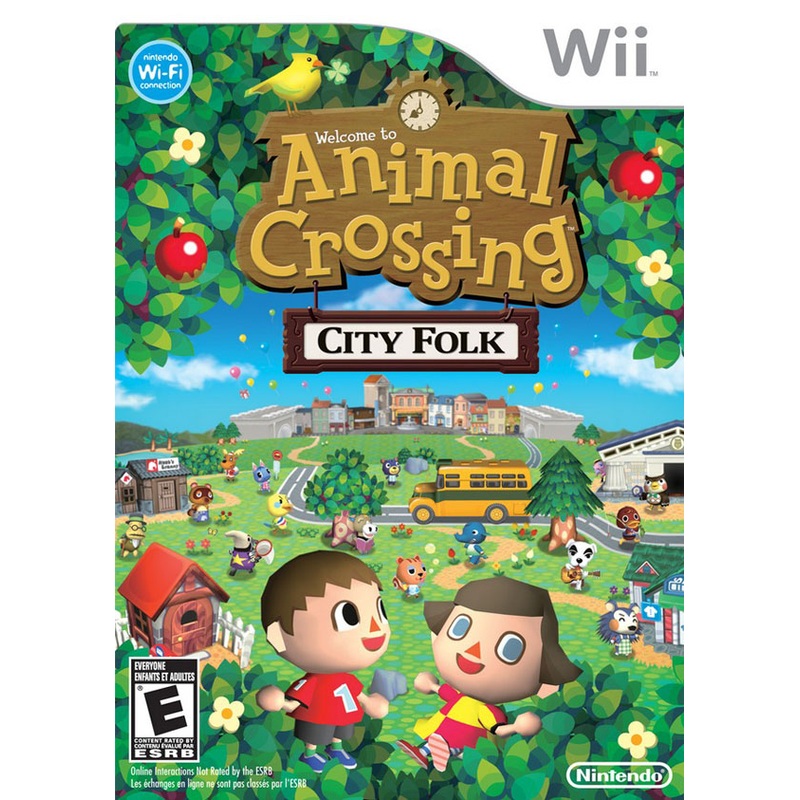 Animal Crossing City Folk Wii New