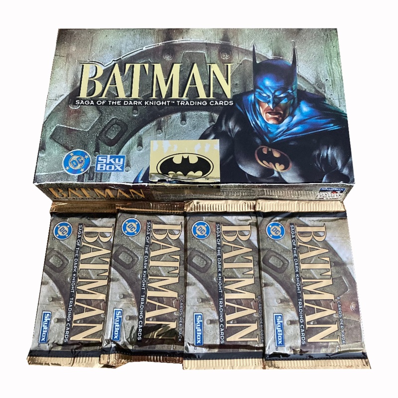 Batman Saga of the Dark Knight Trading Cards Pack