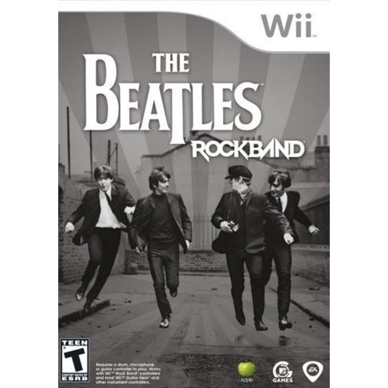 Beatles Rock Band Instruments Required Wii New