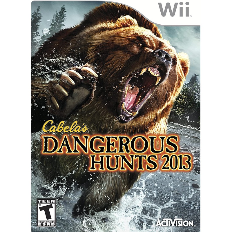 Cabelas Dangerous Hunts 2013 Wii New
