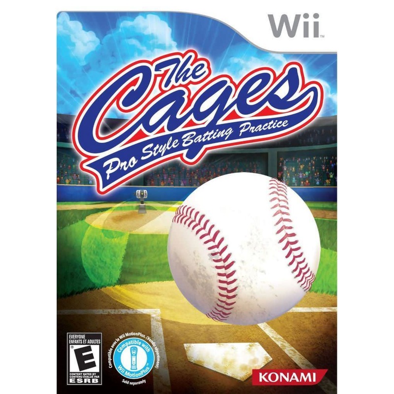 Cages Pro Style Batting Practice Wii Used