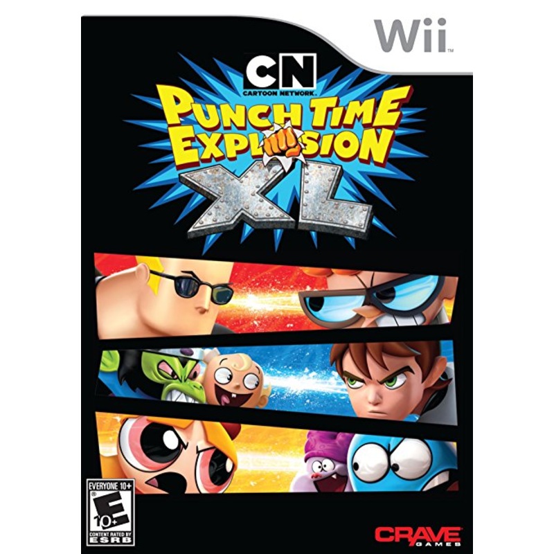 Cartoon Network Punch Time Explosion Wii Used