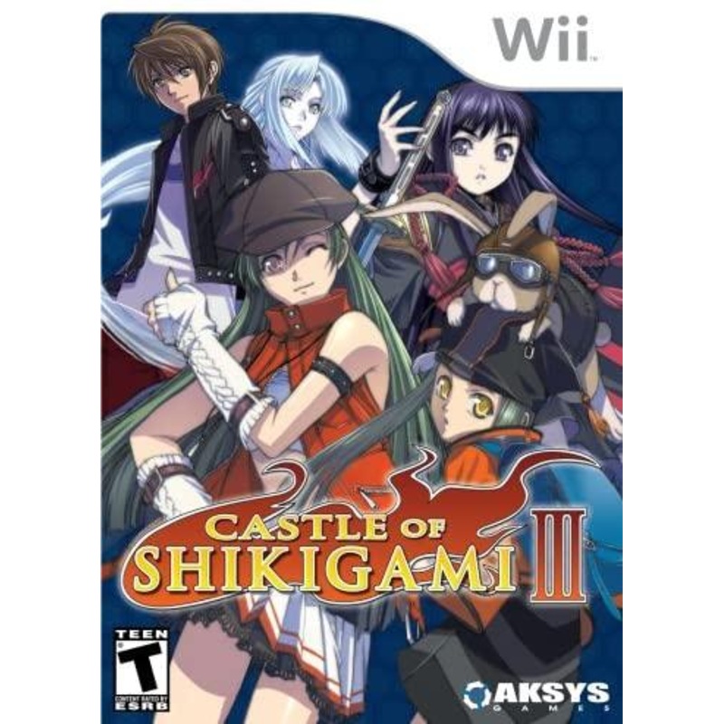 Castle Of Shikigami 3 Wii Used