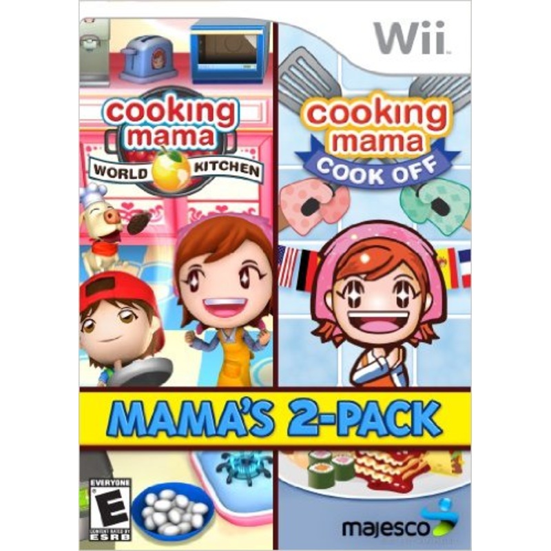 Cooking Mama 2 Pack Wii Used