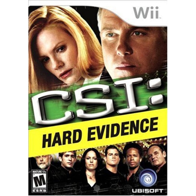 CSI Hard Evidence Wii New