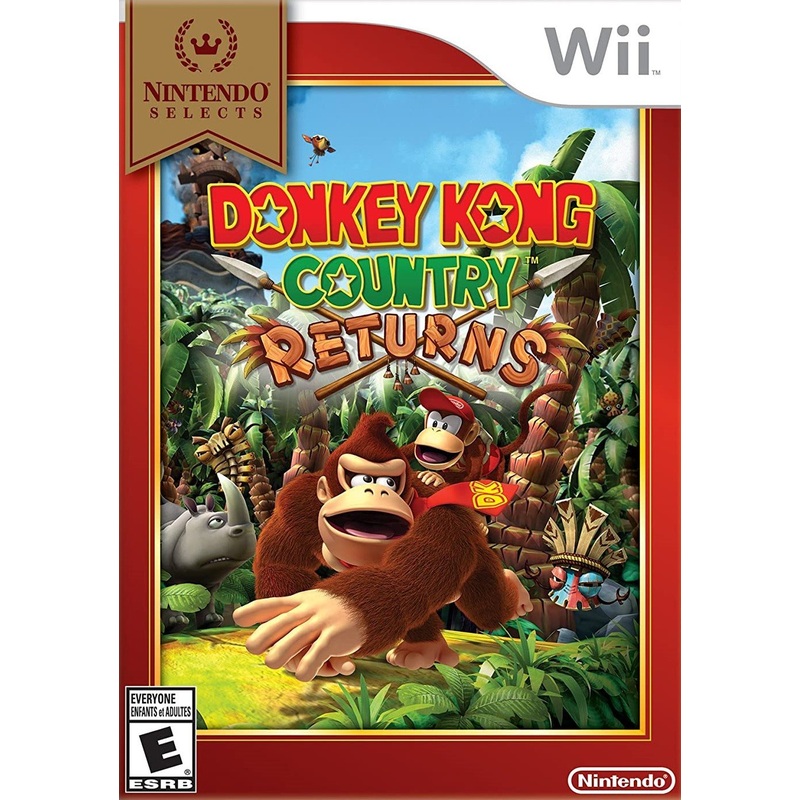 Donkey Kong Country Returns Nintendo Selects Wii Used